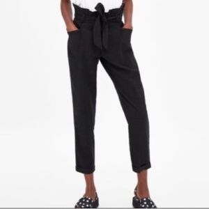 NWT ZARA TRF Paper Bag Pants